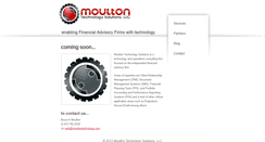 Desktop Screenshot of moultontechnology.com