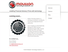 Tablet Screenshot of moultontechnology.com